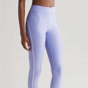 Alo yoga suit up legging full length - lilac blue
